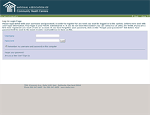 Tablet Screenshot of iweb.nachc.com